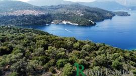 Νήσος Μεγανήσι, περιοχή Κάβος Αμυγδαλιά, προς πώληση, έκταση γής, με εξαιρετική θέα προς στην θάλασσα