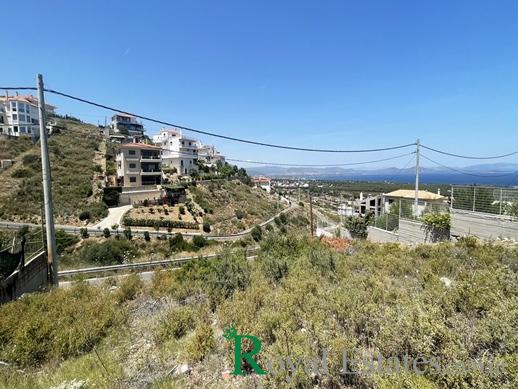Nea Makri, Neos Voutzas, 1st entrance, plot for sale, sea view